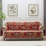 Greenland Home Tivoli Furniture Protector Slipcover, Sofa, Cinnamon