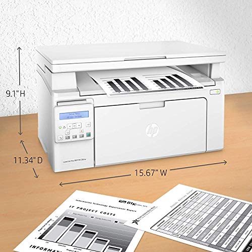 Hp Laserjet Pro M130Nw All-In-One Wireless Laser Printer, Works With Alexa (G3Q58A). Replaces Hp M125Nw Laser Printer #TOP3