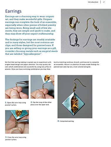 Lafosse & Alexander's Origami Jewelry: Easy-To-Make Paper Pendants, Bracelets, Necklaces and Earrin