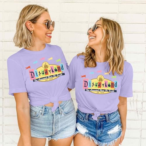 Image of Magical Shirt for Women Magic Kingdom Castle Tshirt Princess Shirts