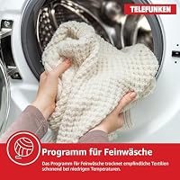 Telefunken TWP7EW Wärmepumpentrockner für 7 kg Wäsche Trockner Frontlader – Ansicht 4