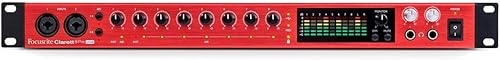 Focusrite Clarett 8Pre USB 18-In20-Out, Rojo (AMS-CLARETT-8PRE-USB)