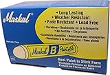 Markal Box of 12 B White Tire Chalk Paintstik Crayon Surface Marker Graffiti Paint Sticks Paintstick
