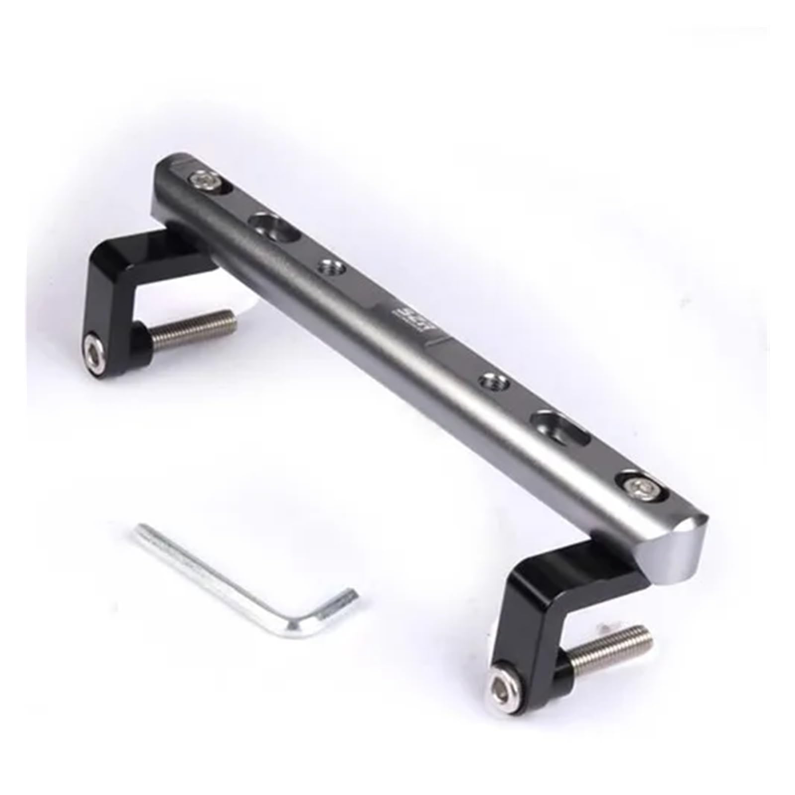 Compatible with CB190R CB 190R CB190 R Motorcycle Accessories Balance Bar Handlebar Crossbar Phone Holder GPS Navigation Plate Bracket(Grey)