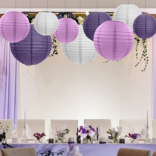 Ardux 9 lanterne di carta cinesi, artigianali