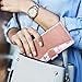 ULAK Galaxy Note 10 Plus Wallet Case, Floral PU Leather Folio Magnetic Flip Kickstand Case with Credit Card Holder Stand Shockproof Protective TPU Cover for Samsung Galaxy Note 10+ Plus, Rose Gold
