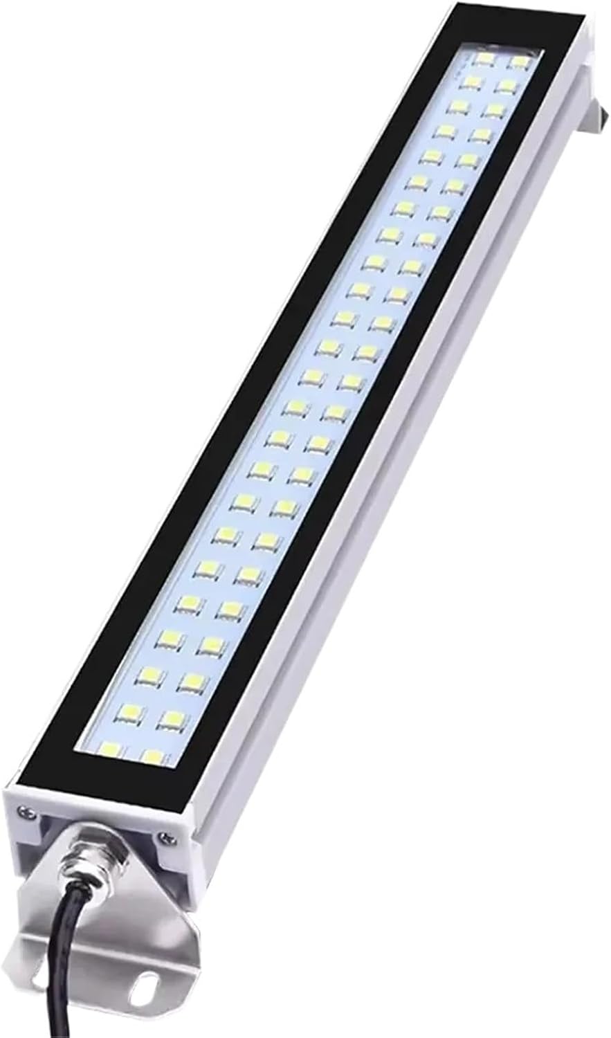 AC 100-230V Machine Tool Lights CNC IP67 Waterproof Oil-Proof Explosion-Proof for Lathe Milling Grinder(40cm White Light)