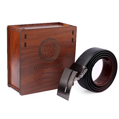 Image of Bacca Bucci Men's Genuine Leather Belt