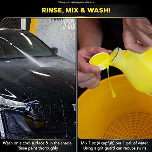 image for Meguiar's Ultimate Wash and Wax, Car Wash and Car Wax Cleans and Shine