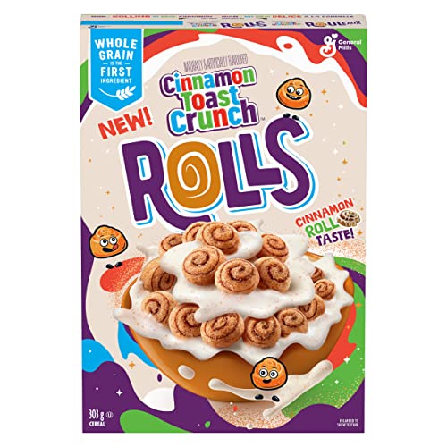 General Mills Cinnamon Toast Crunch Rolls Cereal 303g