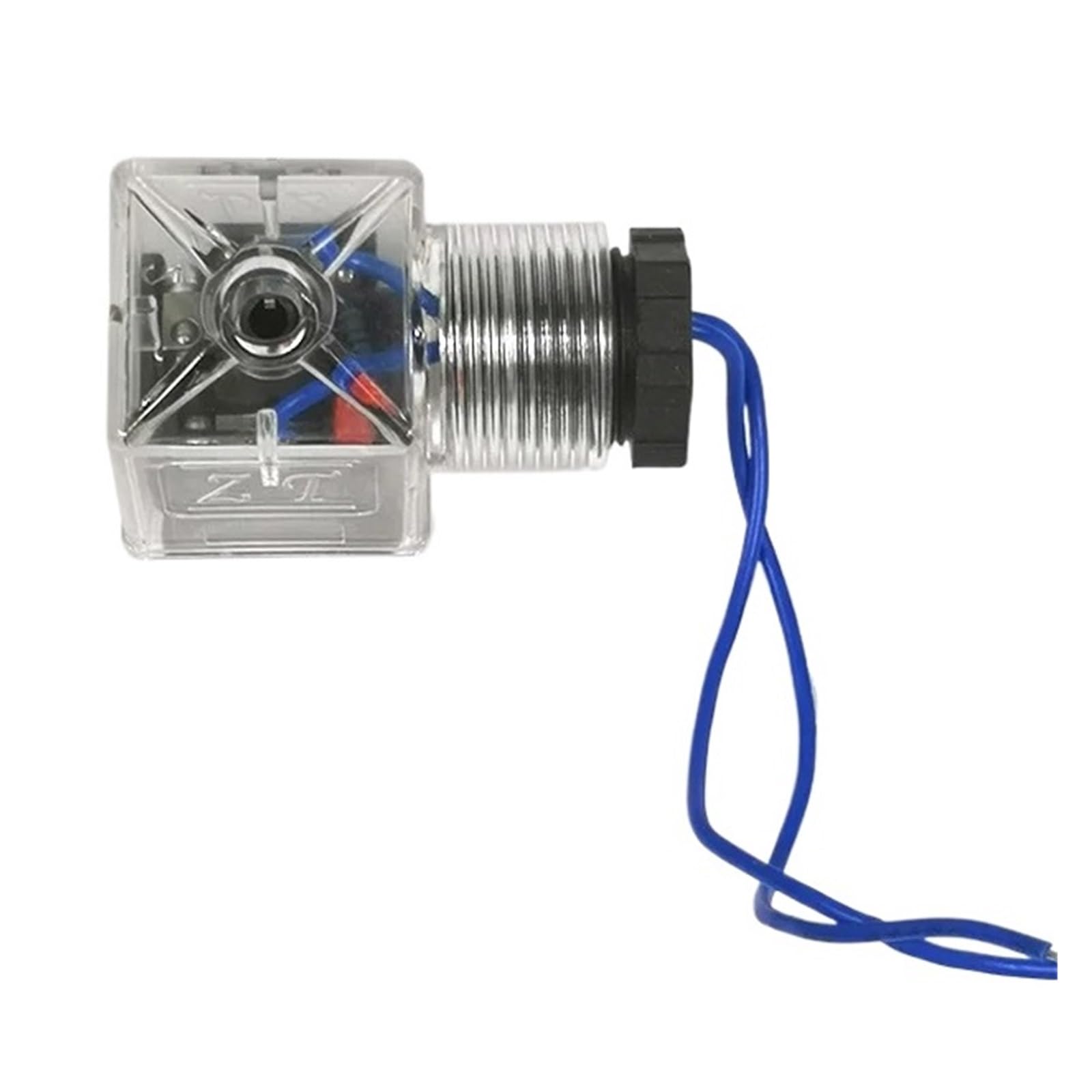 1 szt. Hydrauliczny zawór elektromagnetyczny z wtyczką wskaźnika napięcia 24 V 220 V 110 V 12 V