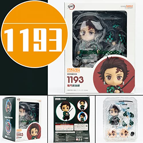 Suwow Q Version Changeable Face Figure Anime Action Figures Collectible Toy For Demon Slayer Figure (Kamado Tanjiro) #TOP6