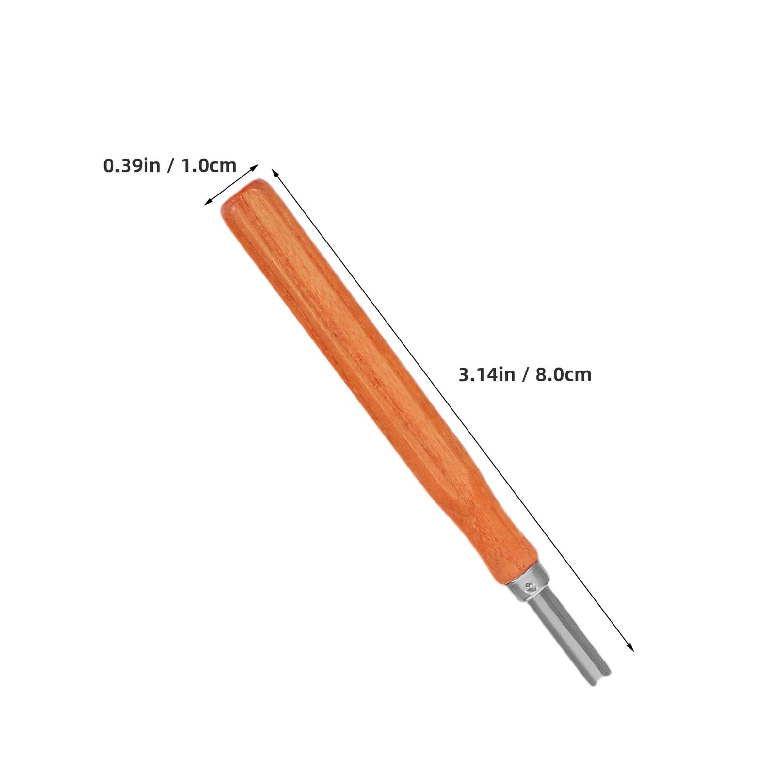 Cabilock Cuchillo de Trinchar de Imitación de Caoba para Tallar Madera Cincel para Madera y Herramientas para Esculpir con Cera para Carpintería de Aficionados y Escultura y Cera