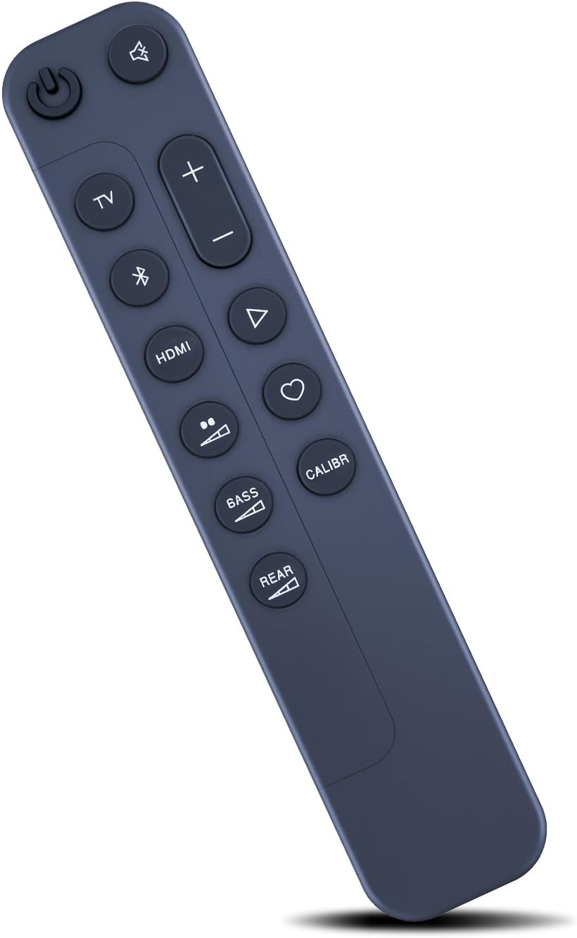 ZWP Sound bar Replacement Remote Control Compatible with JBL Soundbar BAR 1300, BAR 1000, BAR 800, Bar 1300X, JBLBAR1300BLKAM, JBLBAR1000PROBLKAS, JBLBAR800PROBLKAS