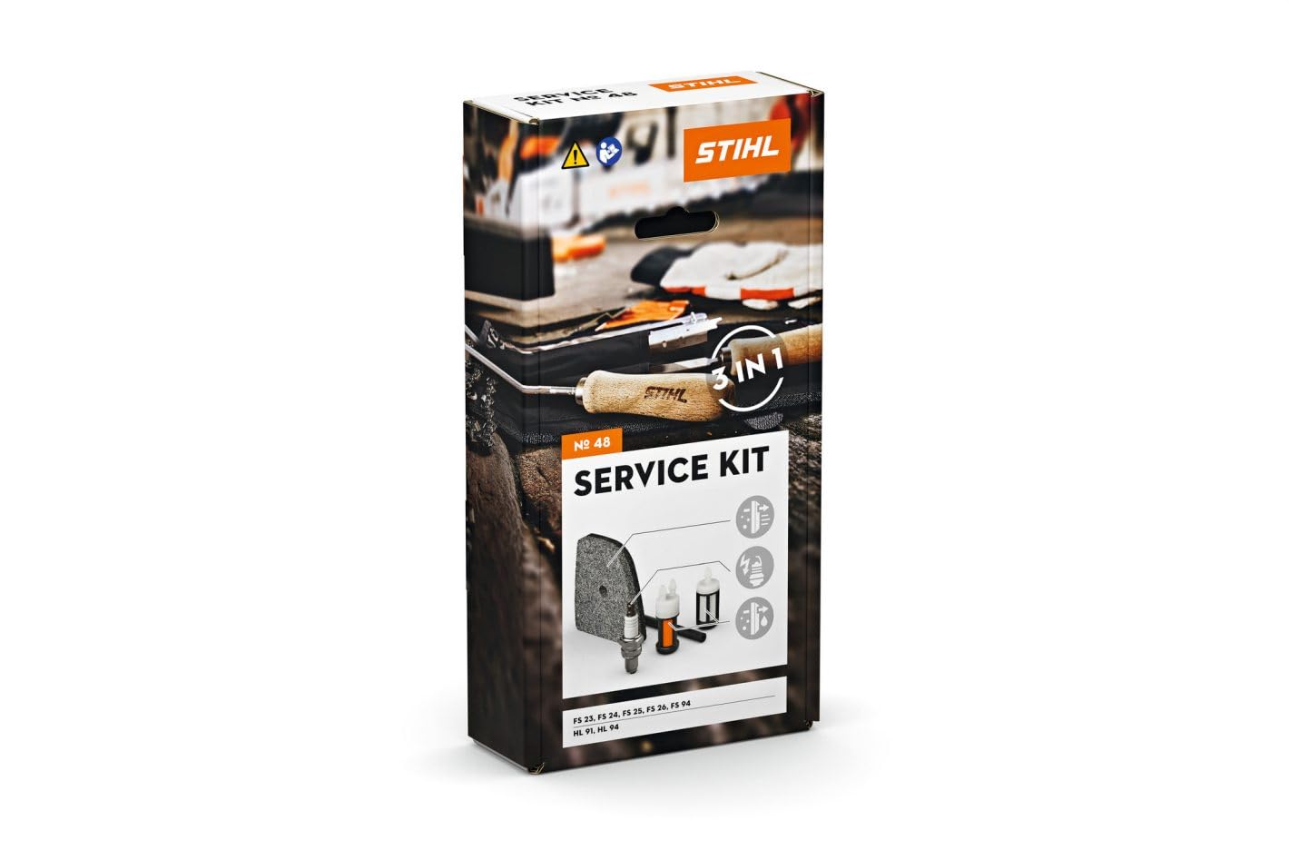 Stihl Service Kit 48 für Stihl FS23, FS24, FS 25, FS 26, FS 94 und HL 91, HL 94