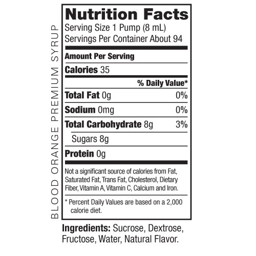 Amoretti Premium Syrup, Blood Orange, 25.4 Ounce (Pack Of 12) #TOP1