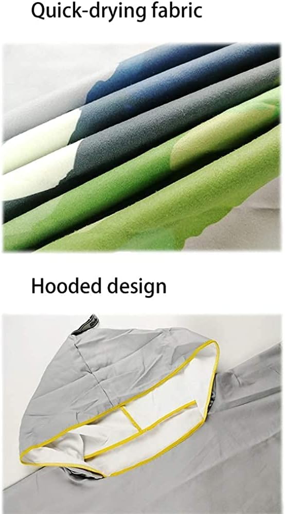 Beach Towels Sports Towel Beach Towel Wrap Change Bathrobes Cape Beach Towels Cape Diving Surfing Fast Drying Fashionable and Comfortable Sport Robe 901(Color:Gray;Size:One Size)