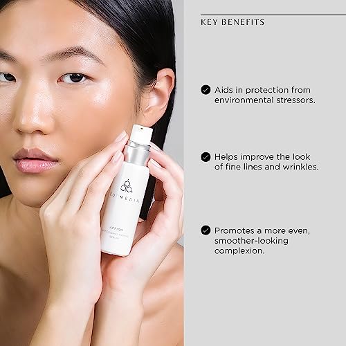 Cosmedix Affirm Antioxidant Face Serum - For A Radiant, Firmer Look & Visibly Smoother Skin - Peptide Serum, Resveratrol Serum, Vitamin E Oil For Skin Care - Anti Aging Serum, Toner For Face Care #TOP2