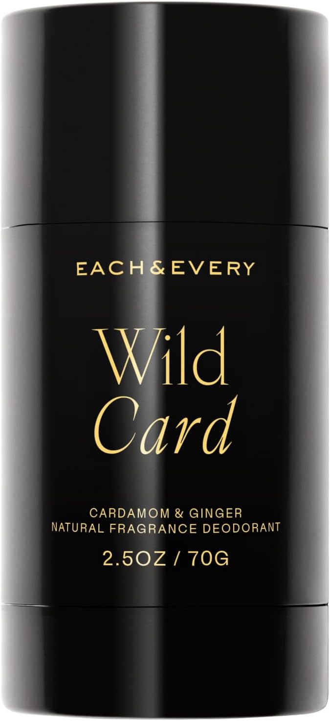Aluminum Free Deodorant for Women & Men – Natural Fragrance All Day Odor Protection, Non-Toxic Deodorant for Sensitive Skin, EWG Verified, Baking Soda Free - Cardamom & Ginger, 2.5oz