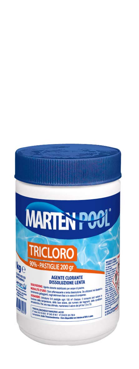 MARTEN - TRICLORO 90% PASTIGLIE 200G KG1