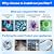 Valquave Whole House Spin Down Sediment Water Filter 3/4“, 40 Micron, Reusable and Flushable Prefilter, Thread of 1" MNPT + 3/4" FNPT + 3/4" MNPT for City/Well Water, Lead-Free Brass, BPA-Free