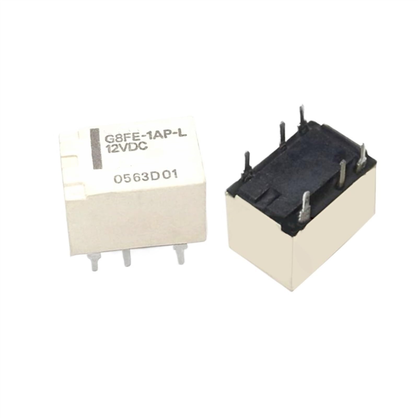 Relé G8FE-1AP-L 12VDC de 6 pines para control central de coche lote de 2 unidades