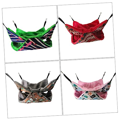 Ipetboom Roupa De Cama Furão Chinchila Rede Chinchila Hamster Rede Gaiolas De Hamster Rede Furão Red
