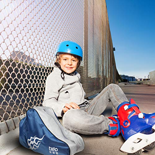 Bolsa de skate infantil BesPORTBLE, bolsa premium para carregar patins no gelo, mochila para criança