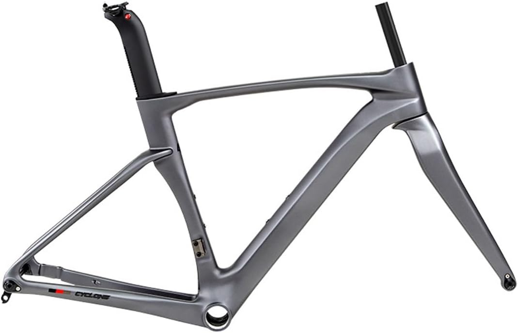 Carbon Road Bike Frameset 700c Breakwind Racing Bike Frame 43.5/46/48/50/52/54cm Lightweight Disc Brake Frame Thru Axle 12 * 100/12 * 142mm