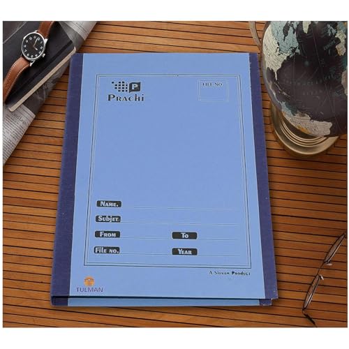 Image of TULMAN 4 Pack D Ring Binder Office File for A4 & Legal Size Documents & Certificate Holder - 38x3x26 CM (Multicolor, Pack 4)