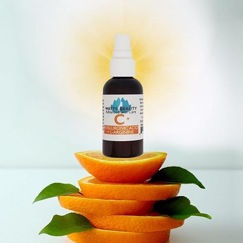 Miniatura 6 de Watts Beauty Suero de vitamina C supercargado con ácido hialurónico hidratante, suero antioxidante avanzado para rostro y cuerpo, 4 onzas