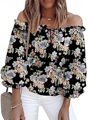 Floral Print Black