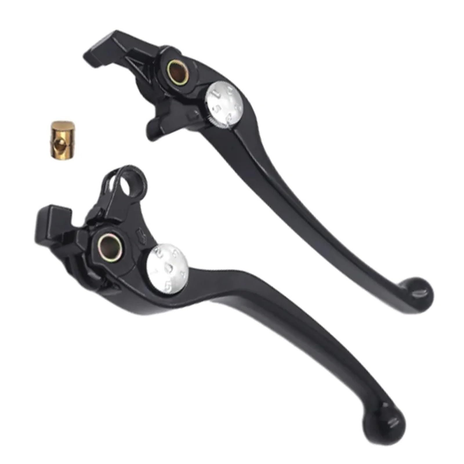 Jwqebns Black Motorcycle Brake Clutch Levers For Suzuki Gsx 1300R Hayabusa Dl1000 V-Strom Sv1000/Sv1000s Tl1000r Bandit 1200 1500 Brake Clutch Hand Lever(Black)