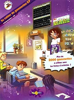 Paperback CAHIER DE GOMMETTES CP [French] Book