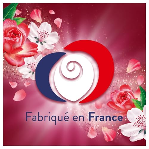 Lenor Adoucissant 42 Lavages, Parfum Jasmin et Rose de Mai, 24H De Fraîcheur Relaxante, Avec Une Touche D’Huiles Essentielles, Testé Dermatologiquement, Fabriqué En France – vue 8