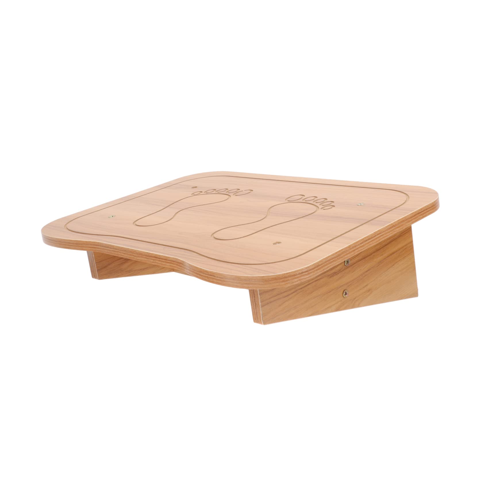 Repose-Pieds de Bureau Bureau Plateau Lisse en Panneau Artificiel Soulage la Pression des Jambes Améliore la Posture Assise pour Maison