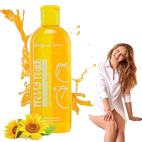 Pretty Peach Blossom - Gel doccia da donna, olio di girasole, rimuove gli odori, idrata e si prende cura della salute delle donne