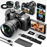 G-Anica 8K Digital Cameras Kit for Photography with Dual-Len...