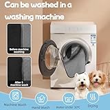 MOAZIFI Hundedecke Auto Wasserdicht 60 x 47 cm - Welpenunterlagen Waschbar, Antirutsch Hundematte für Sofa, Reisen und Training