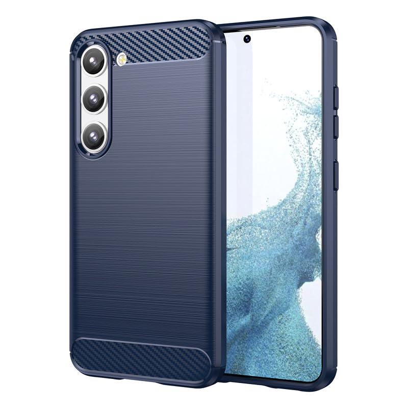 Image of Basic Case for Samsung Galaxy S23 FE (Carbon Fibre Blue)