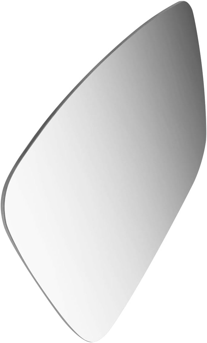 DNA Motoring OEM-MG-0379 561857522A OE Style Right Side Heated Mirror Glass Compatible with 2012-2015 Passat