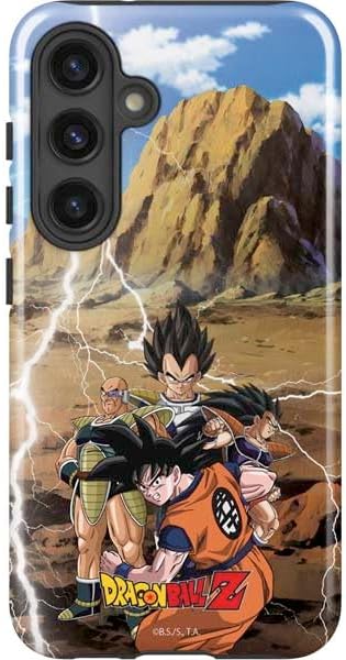 Skinit Impact Phone Case Compatible with Galaxy S24 Plus - Officially Licensed Dragon Ball Z Goku Portrait Design