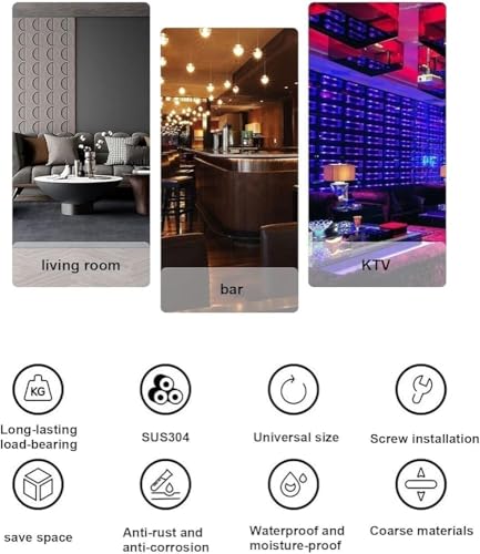 Étagères flottantes de plafond pour libérer l'espace au sol des restaurants
