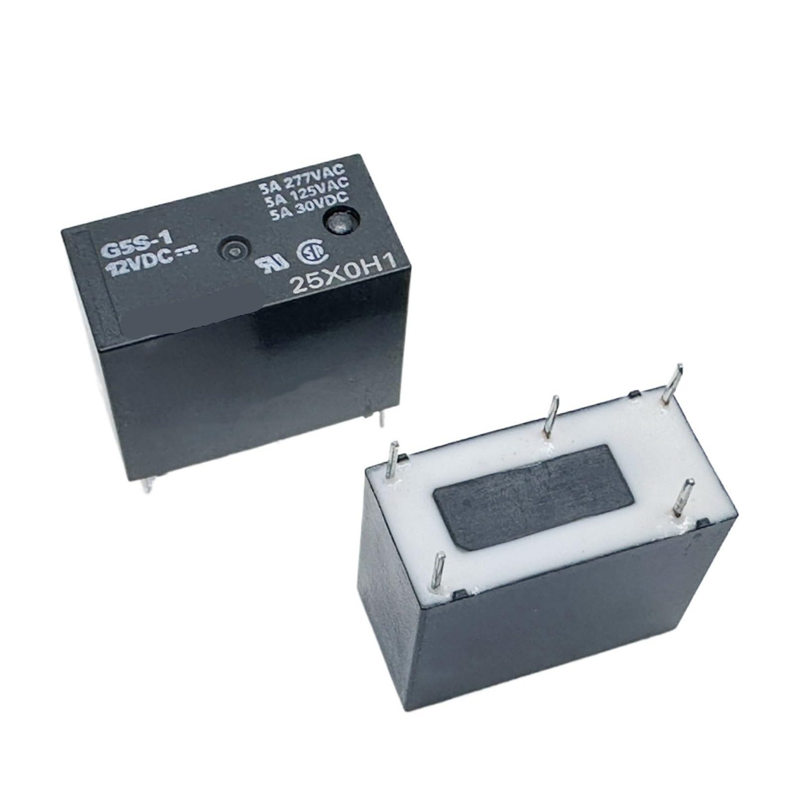 Yzwrwrmktb One Color 1Pc G5s-1 12Vdc (33Fc-5A) Relay 5Pins