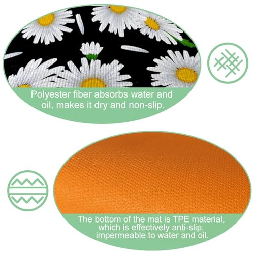 Tapis de cuisine lavable antidérapant pour protéger le sol des taches - 6