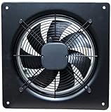  Industrielüfter Industrie Metall Ventilator Ø 500mm Abzug Abluft Zuluft 6000m³/h