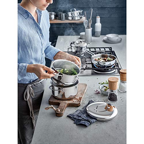 WMF-Mini-vaporizador-con-tapa-metalica-pequeno-16-cm-15-l-acero-inoxidable-pulido-Cromargan-induccion-apilable-ideal-para-raciones-pequenas-o-hogares-individuales