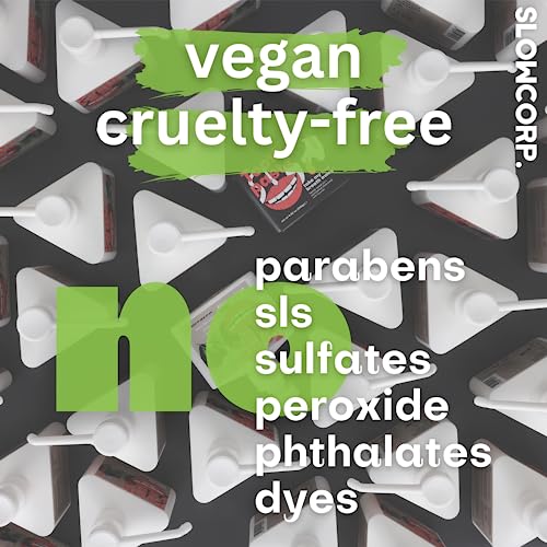 Slowcorp. Teeth Whitening With Activated Charcoal And Hemp Seed Oil, Tooth And Enamel Safe For Sensitive Teeth, Helps Prevent Cavities, Removes Plaque, Freshens Breath - 8.82 Oz. (Pack Of 1)) #TOP4