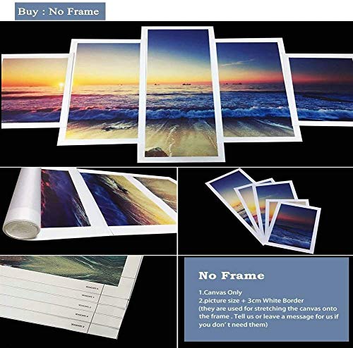 YspgArt - Poster decorativi stampati su tela, 5