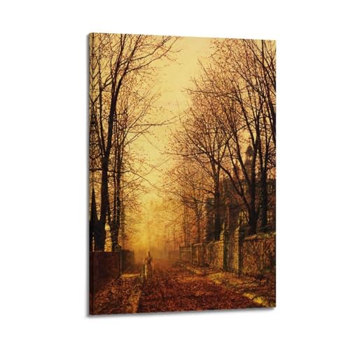 Poster sur toile John Atkinson Grimshaw pour habiller un mur vide avec un tableau elegant